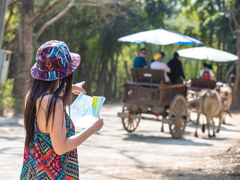 visiting villages